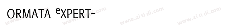 Formata Expert字体转换